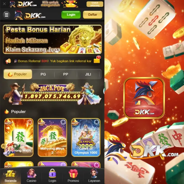 DKK Bonus Member Baru 100%